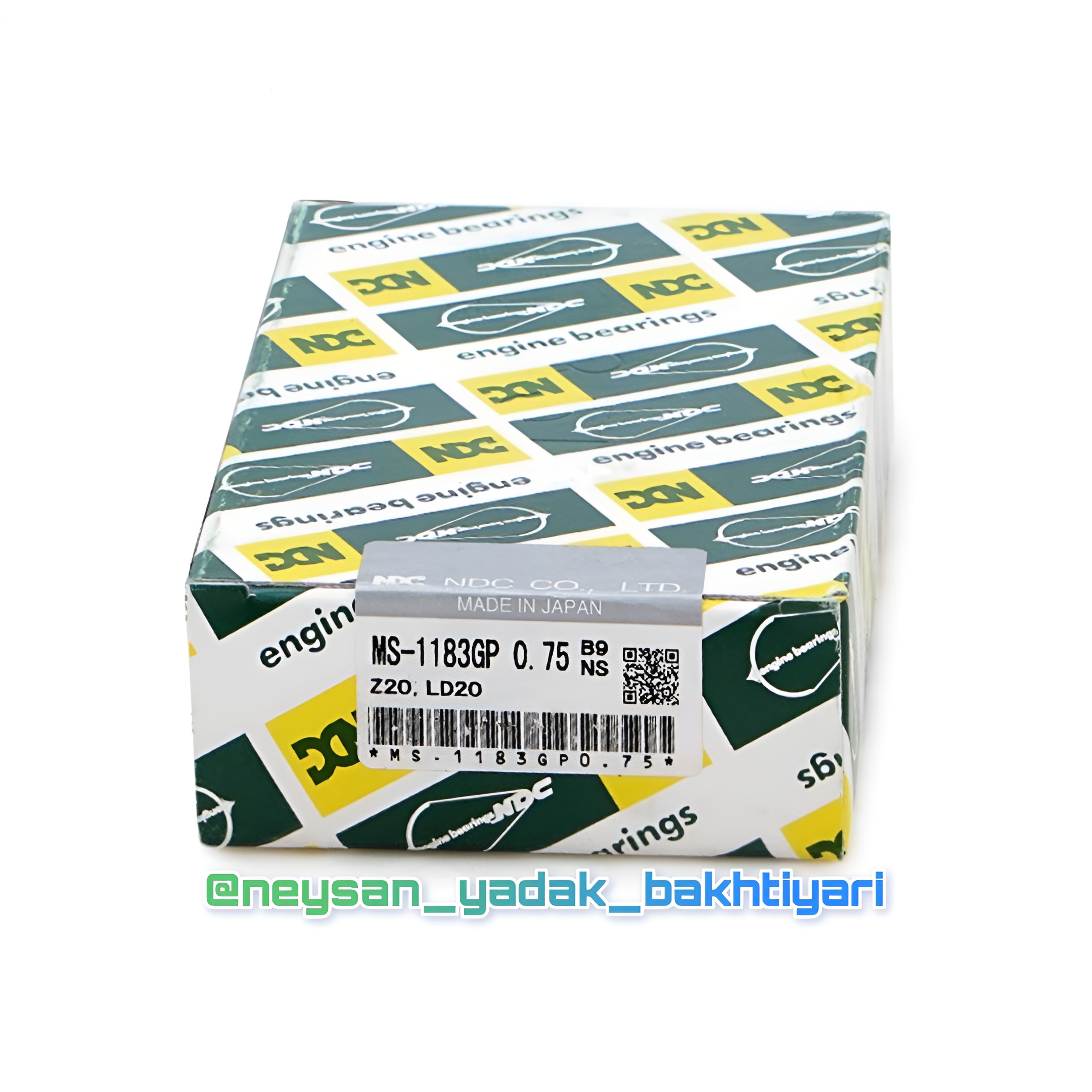 یاتاقان ثابت متحرک 75% NDC نیسان سایپا