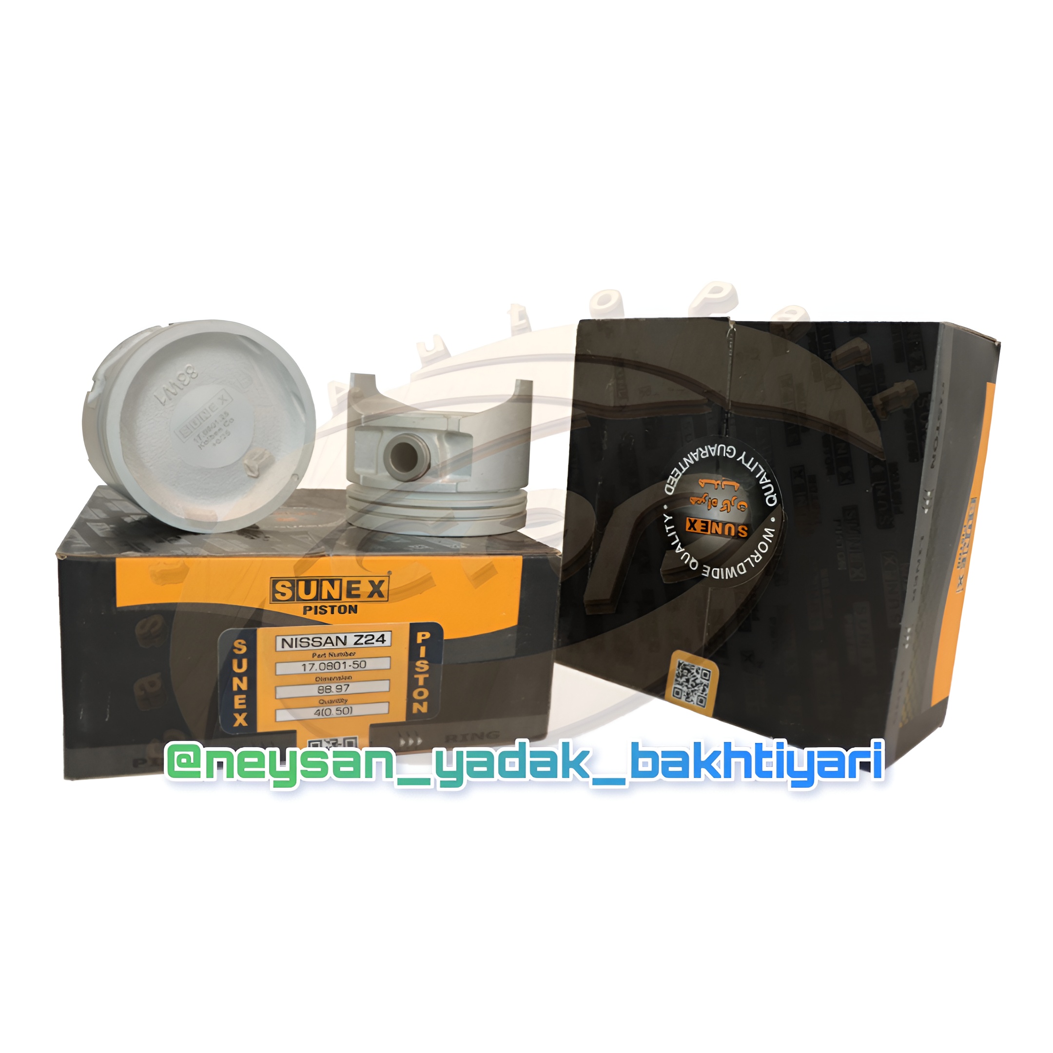 پیستون استاندارد نیسان سایپا SUNEX