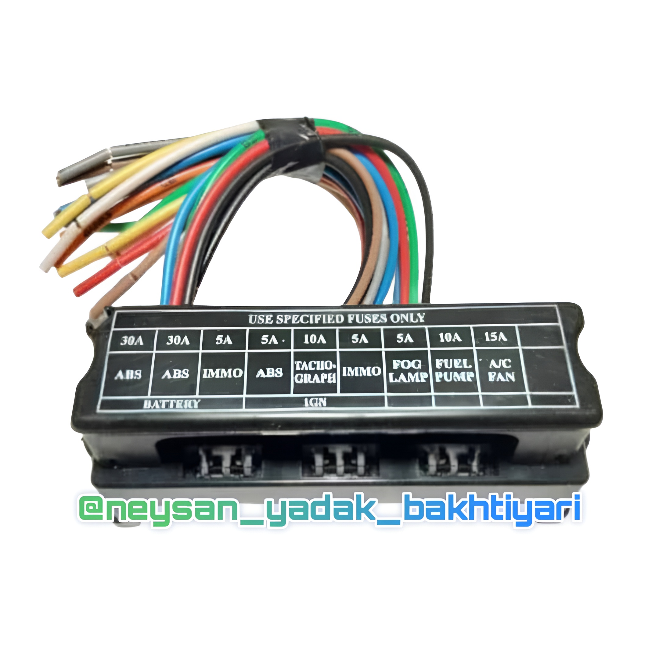 جعبه فیوز نیسان دیزل