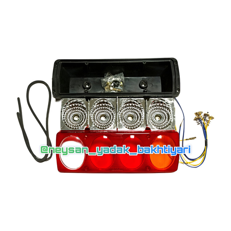 خطر عقب یخچالی چهارتایی نیسان سایپا برند طلوع