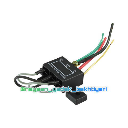 جعبه فیوز 3 فیش داخل موتور نیسان سایپا برند CAP