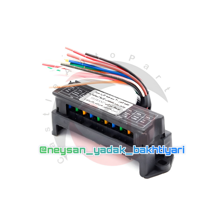 جعبه فیوز کامل 20 سیم نیسان سایپا برند CAP